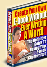 Create Your Own E-Book
